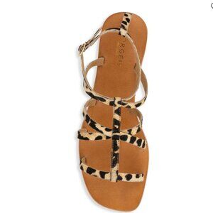 NEW TORGEIS Haircalf Syrene Flats in Leopard for women 825 1m6